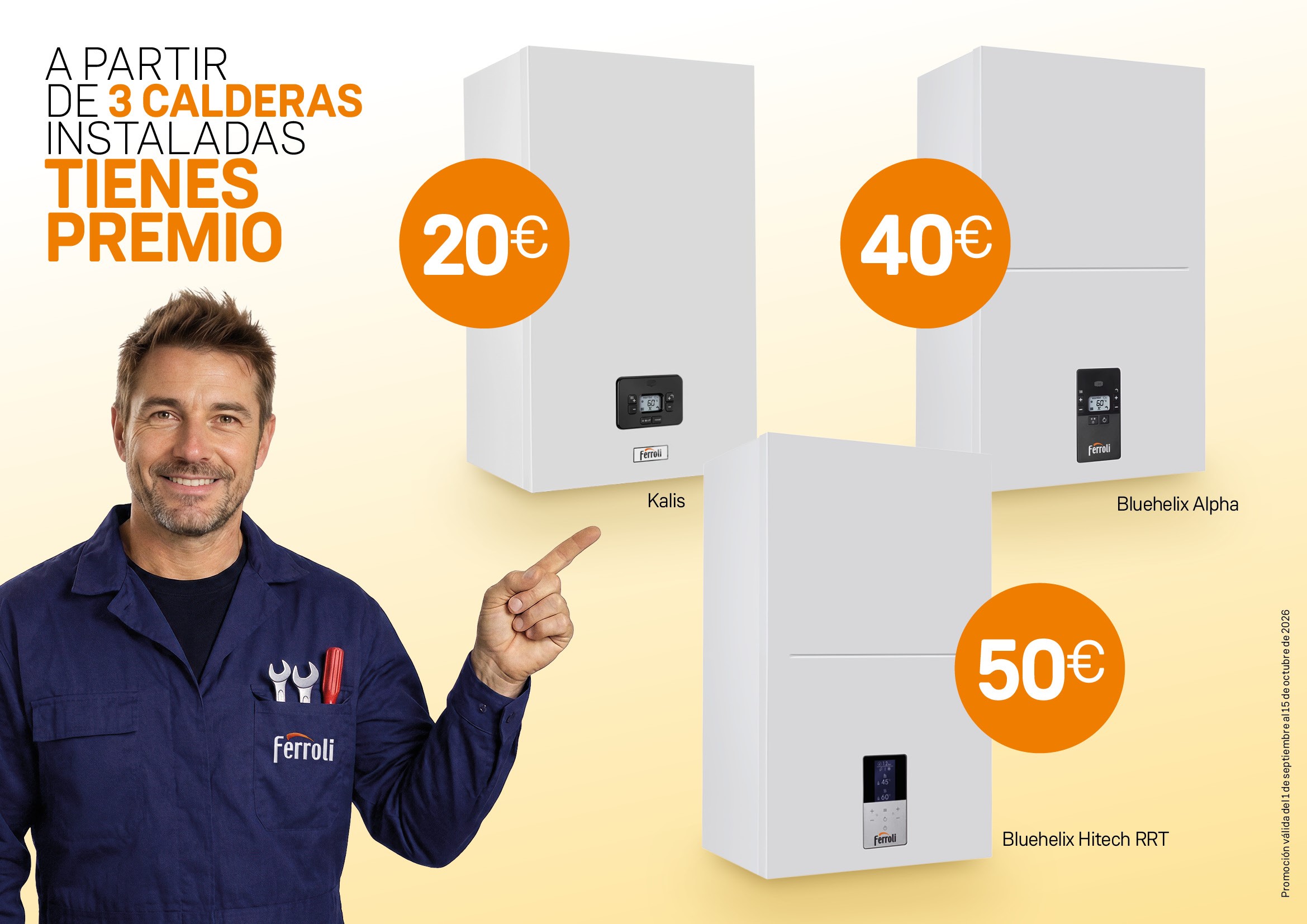Vuelta al ahorro Ferroli