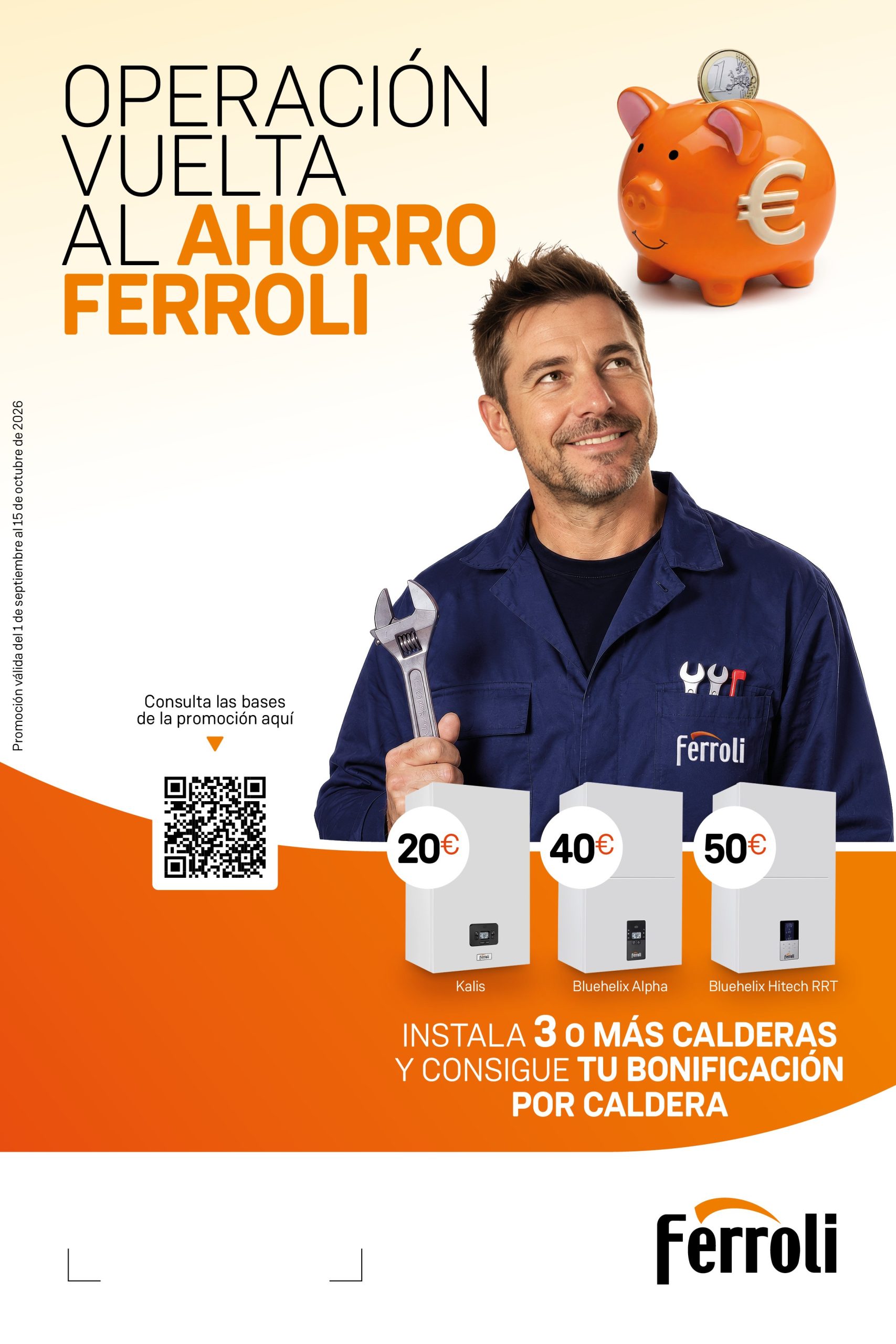 Vuelta al ahorro Ferroli